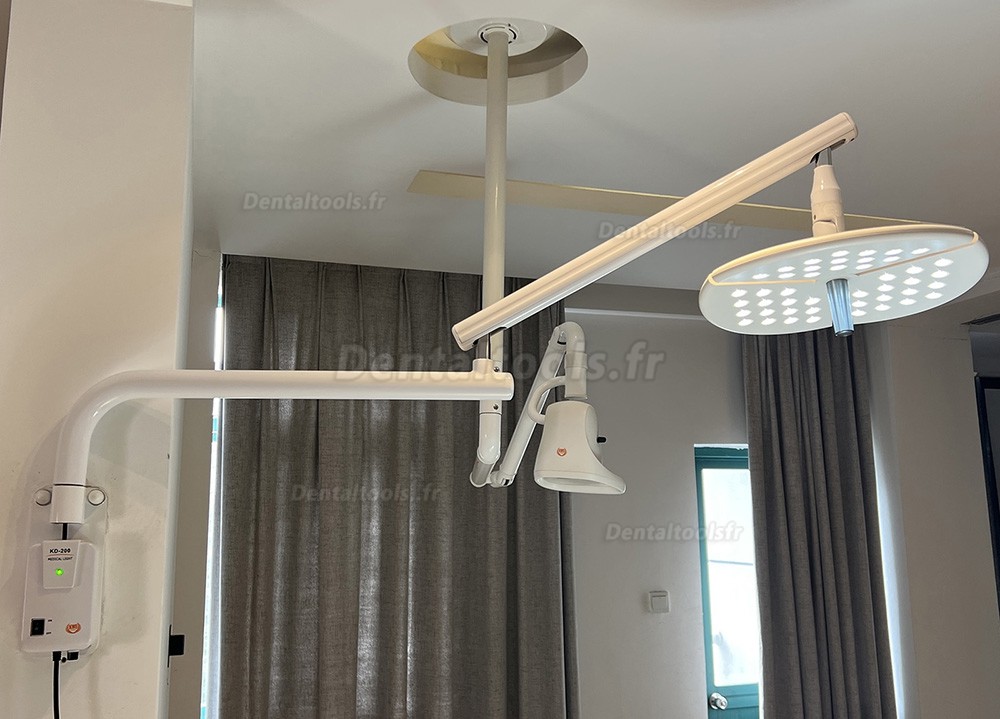 KWS KD-2036B-4 lampe chirurgicale dentaire LED murale 80W sans ombre